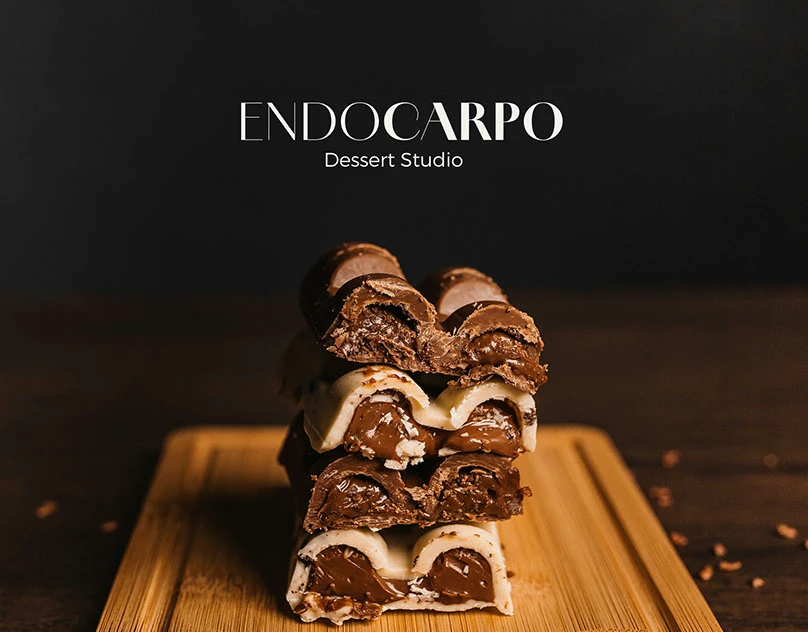 Endocarpo: identidad de marca y dirección de arte, proyecto de Stephie Rodríguez